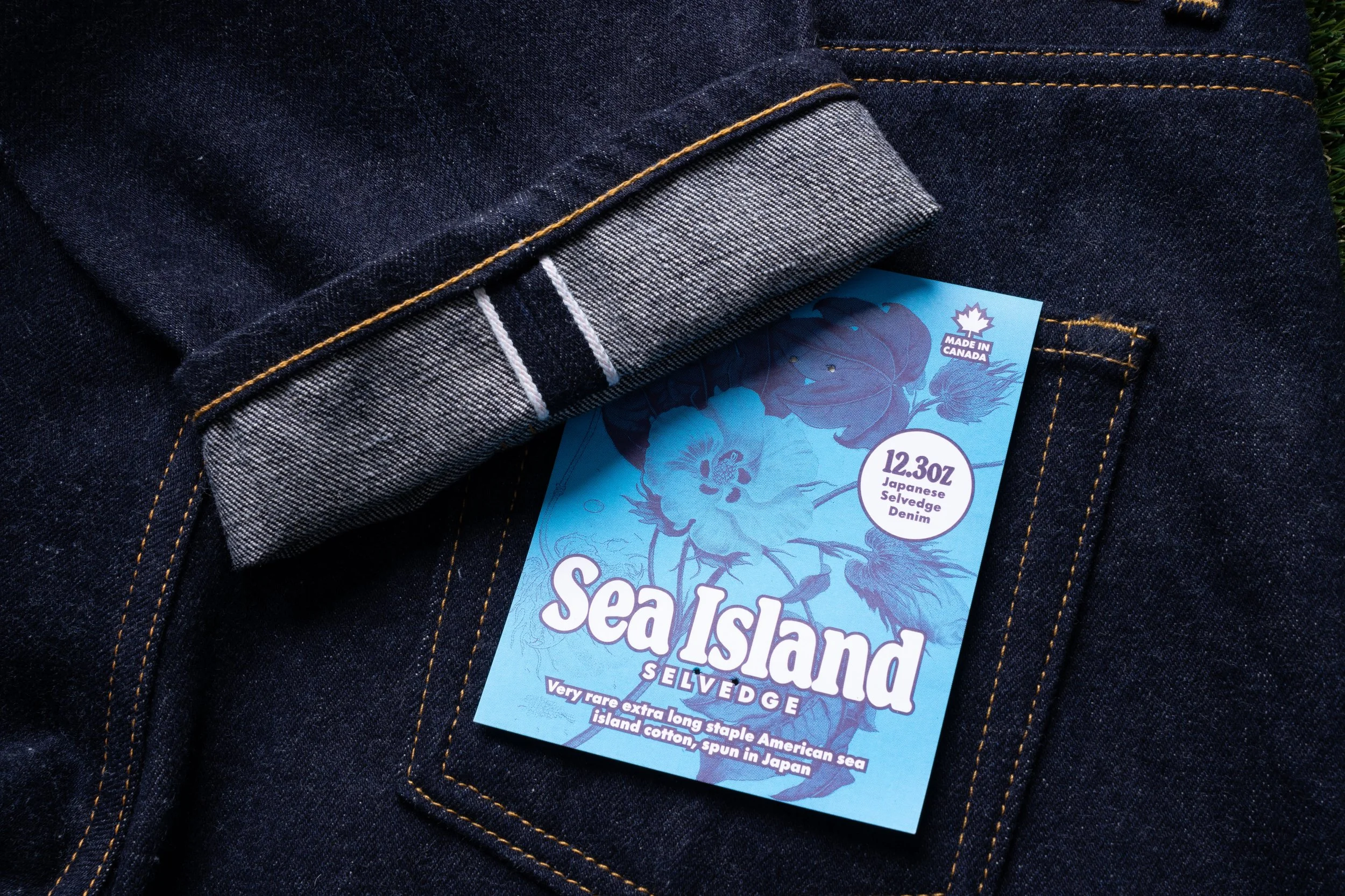 NEAT 24SS Sea Cotton Denim キナリ NEAT 24SS Seaisland Cotton Denim キナリ